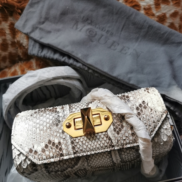 Alexander McQueen python bag - Picture 7 of 12
